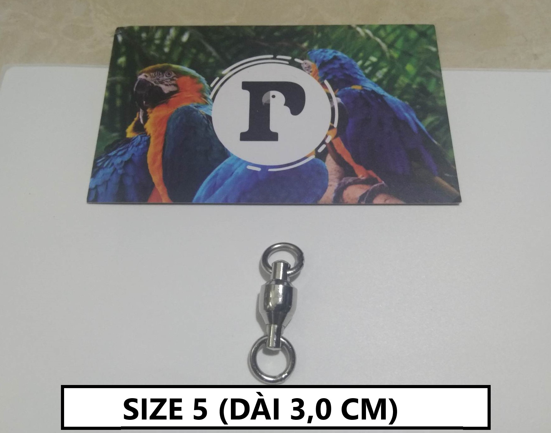 1 CÁI VÒNG CHỐNG XOẮN CHO DÂY XÍCH (THÍCH HỢP MỌI LOẠI XÍCH) INOX CAO CẤP NHẬP KHẨU