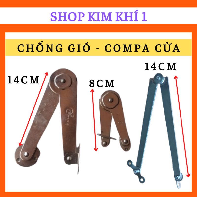 Thanh chống gió bật giò gà compa cửa sổ