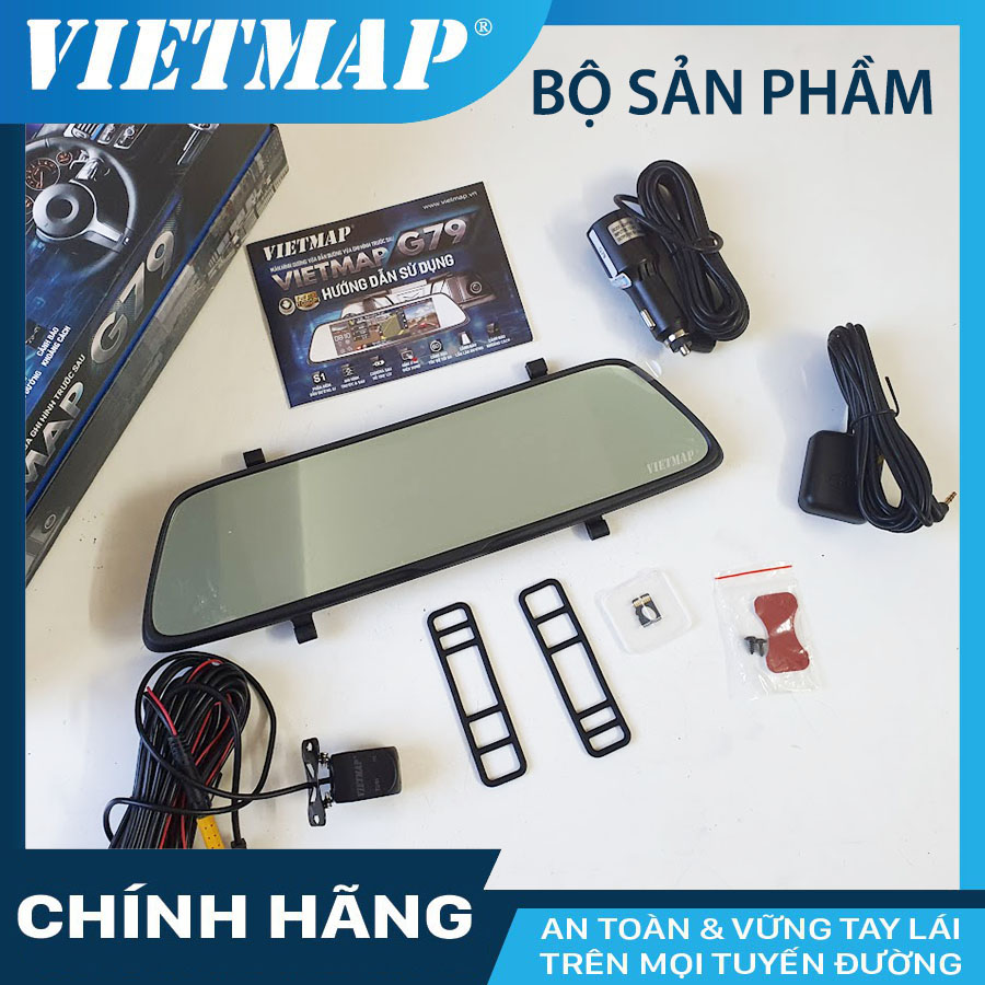 Camera hành trình dẫn đường VIETMAP G79 + thẻ 32/64GB