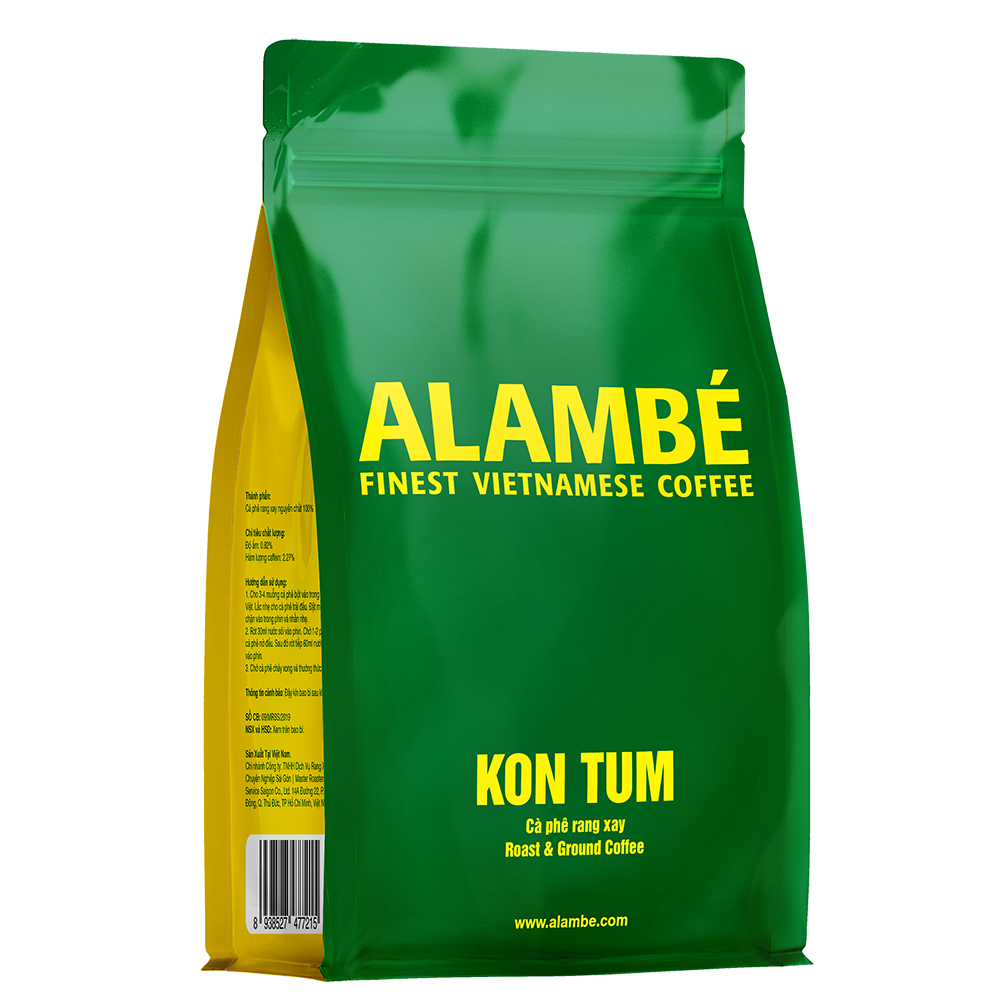 CÀ PHÊ RANG XAY ALAMBÉ - KON TUM 230g
