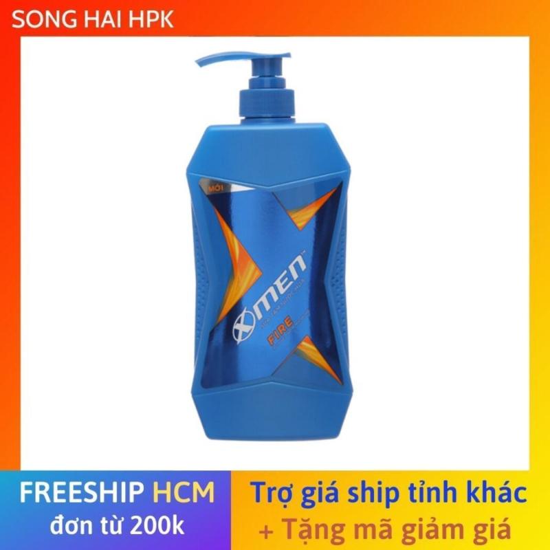 Sữa tắm nước hoa X-Men Fire Active - Sạch sâu thơm mạnh mẽ 650g Songhaihpk cao cấp
