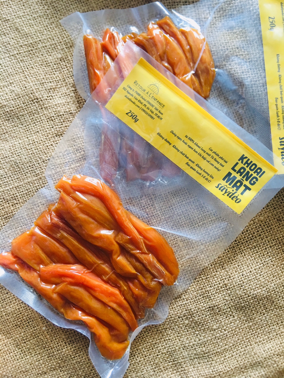 Khoai Lang Mật Sấy Dẻo 250G - [Giao ngay tại TPHCM]