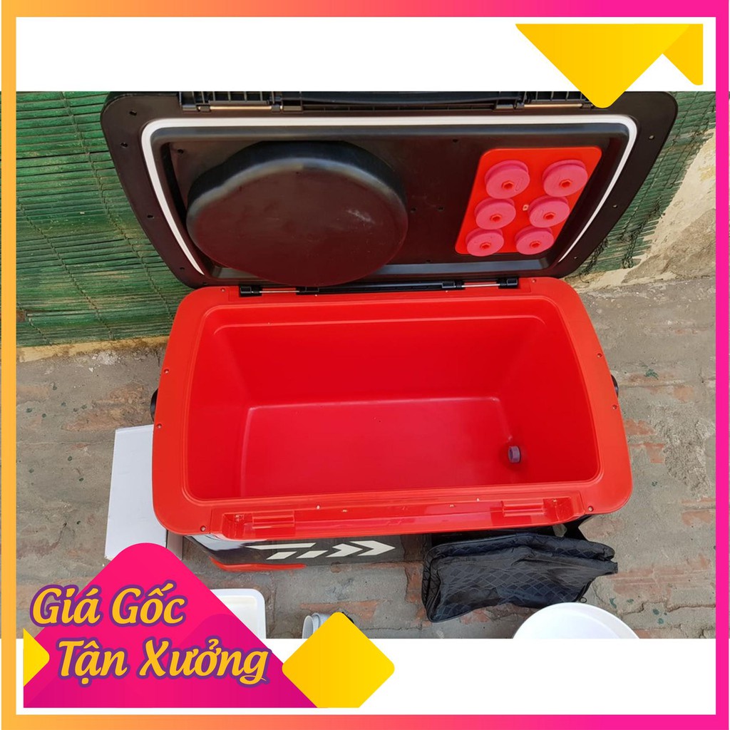 Thùng Câu Đài Dajwa 32 lít Full pass (cam kết bảo hành đổi trả trong 2 tuần đầu)