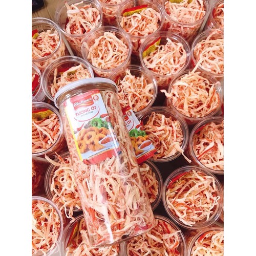Mực Xé Hấp Nước Dừa 300g