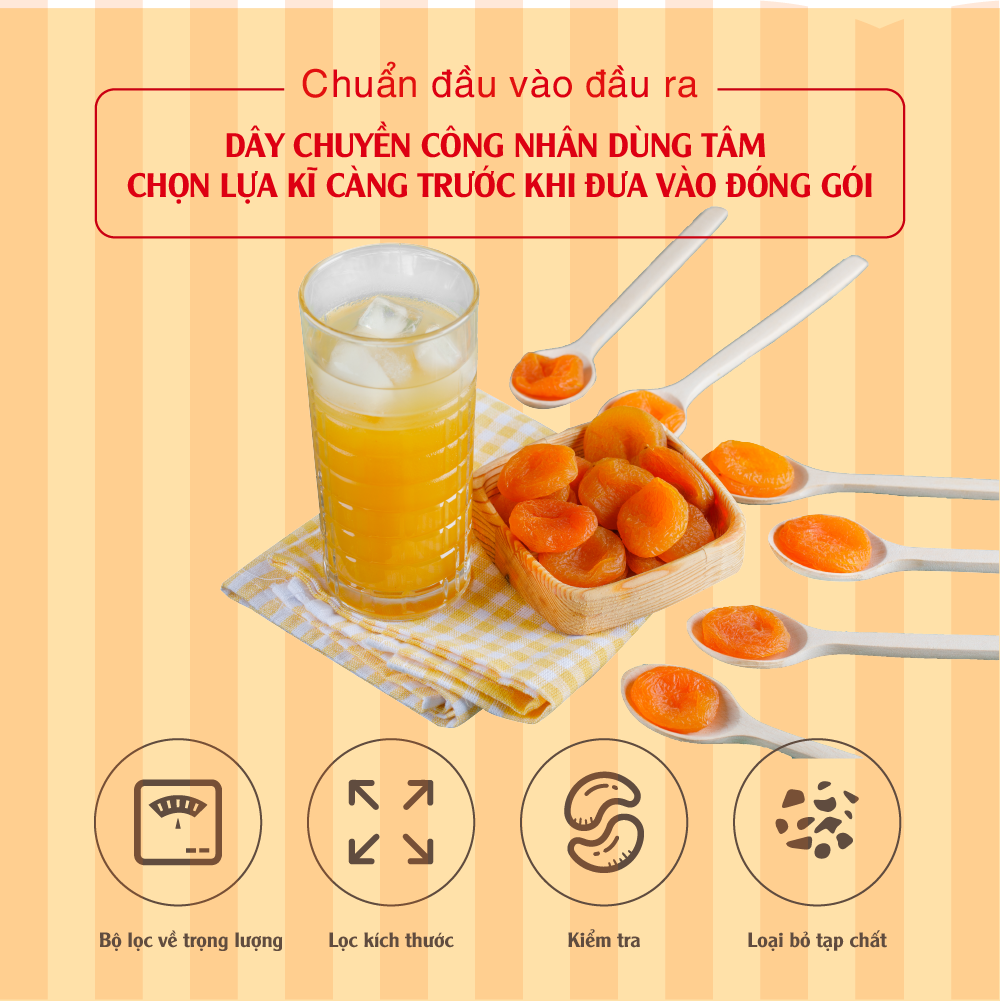 [Chính hãng] Mơ Khô 380g Dan D Pak