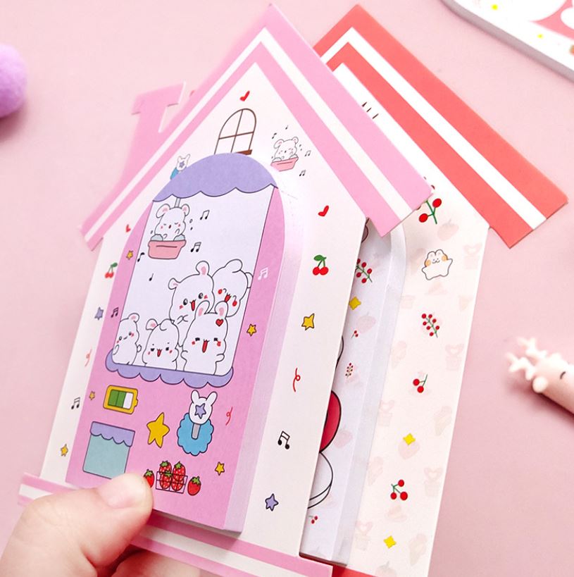 [HCM]Set giấy note ghi chú hình thỏ cute (50trang)