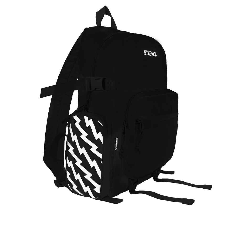 5THEWAY® Balo Đen aka /solid/ Rocket Backpack™ in BLACK