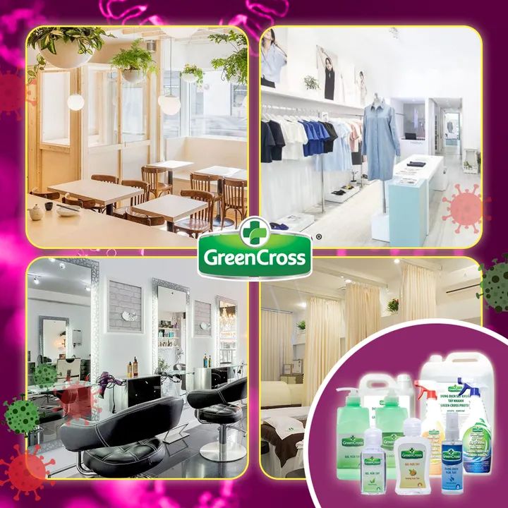 Combo 6 chai Nước Rửa Tay GREENCROSS  - chai 100ml