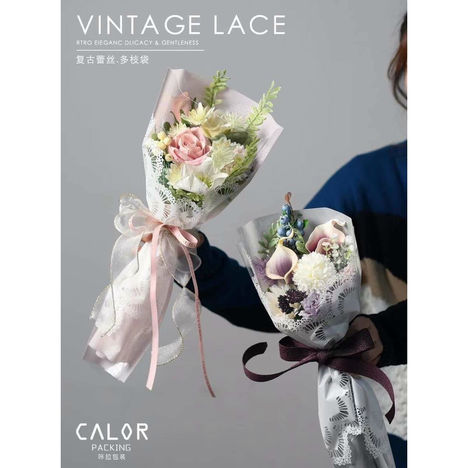 20 TÚI KIẾNG BÓ HOA 3 BÔNG -size 25*50cm