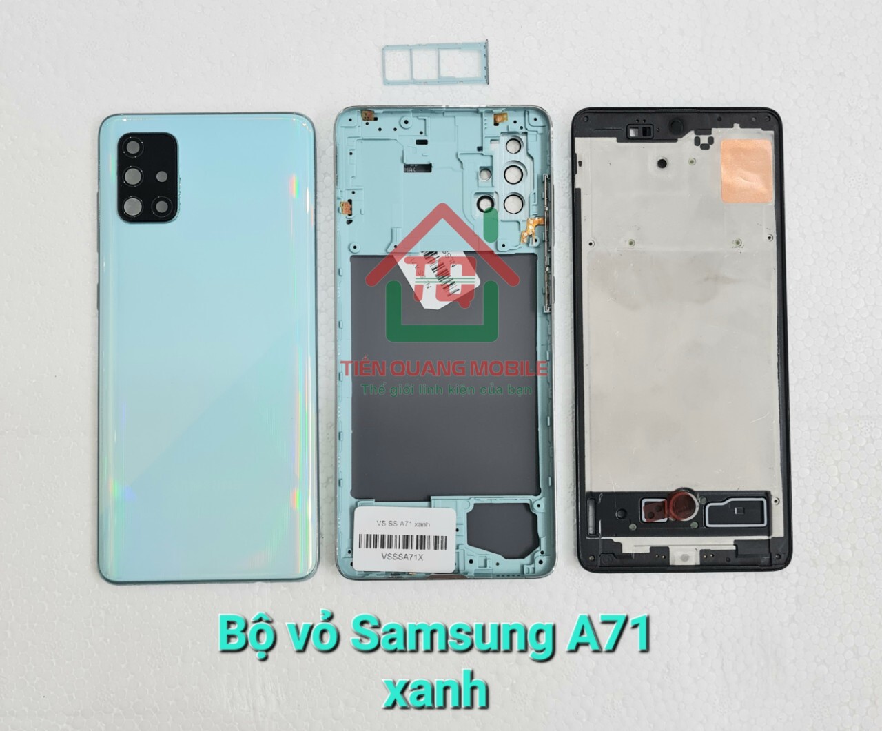 Bộ vỏ Samsung A71 full