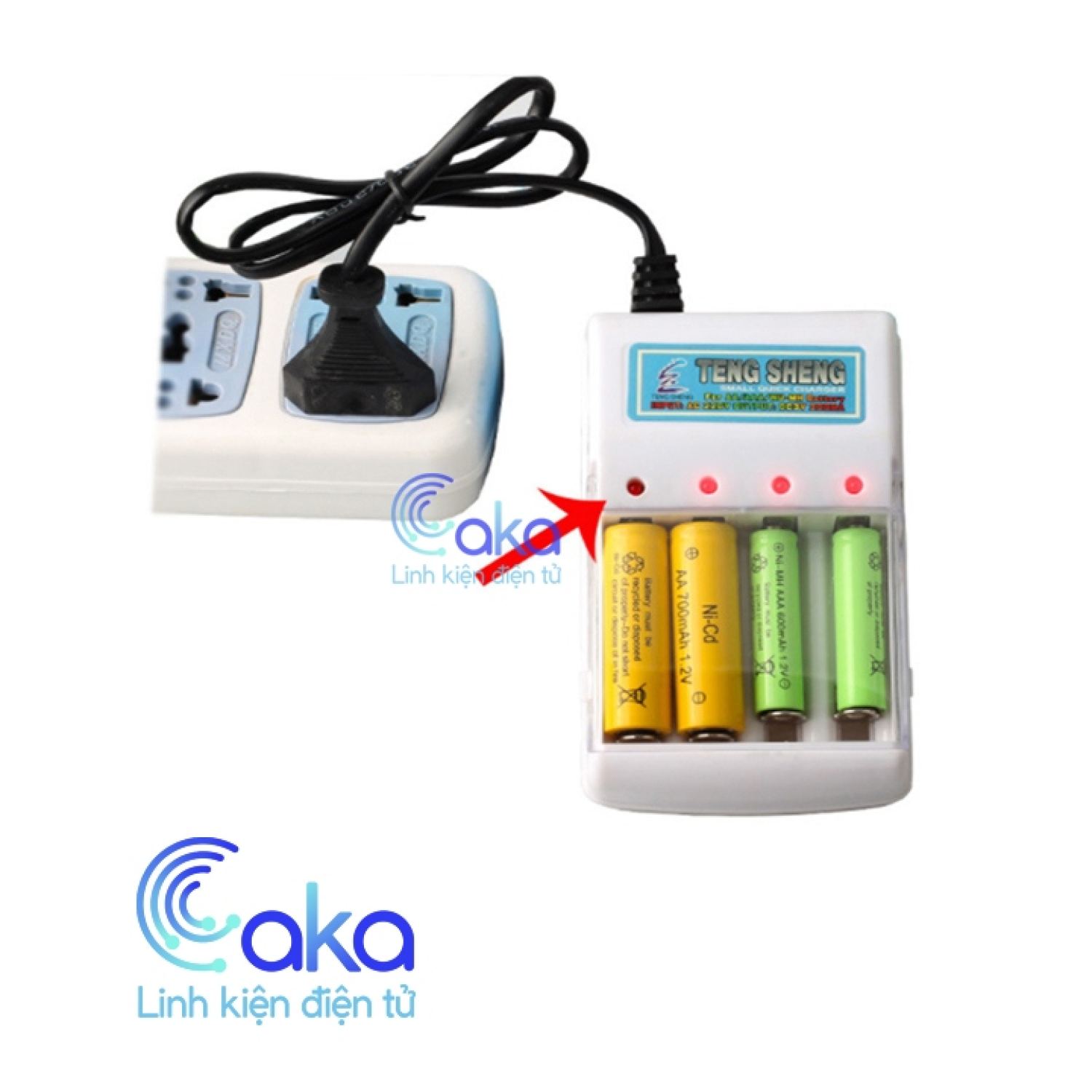 Bộ sạc pin AA AAA 1.5V