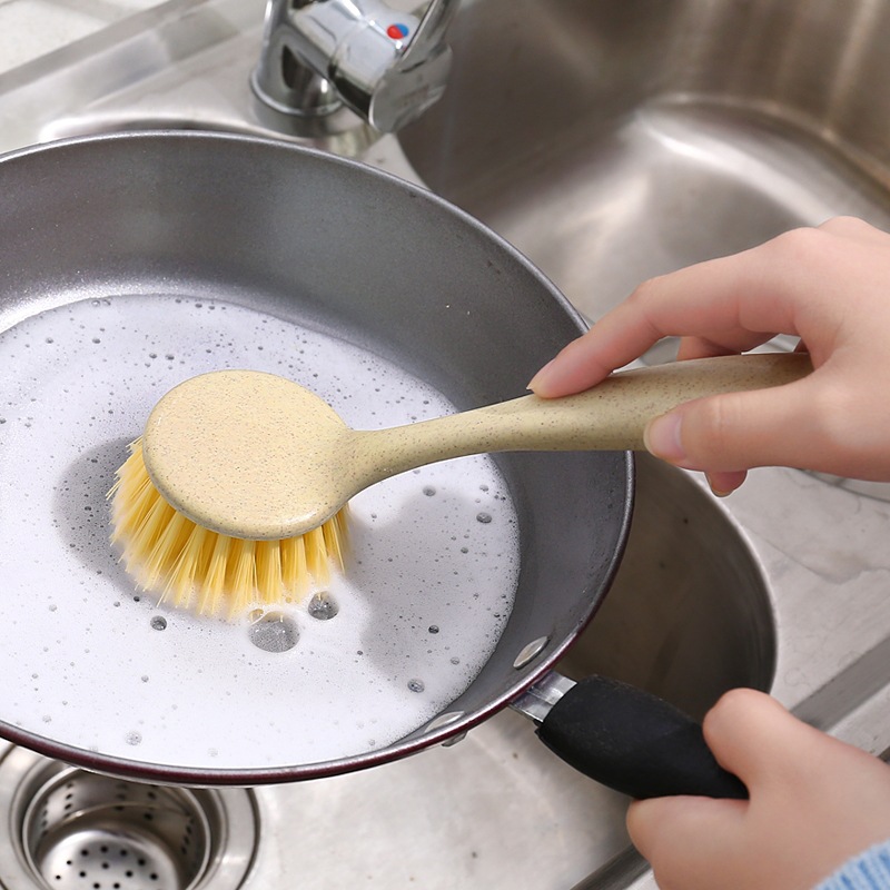 [HCM]Cây rửa chén lúa mạch - Cọ rửa chén - Dụng cụ rửa chén