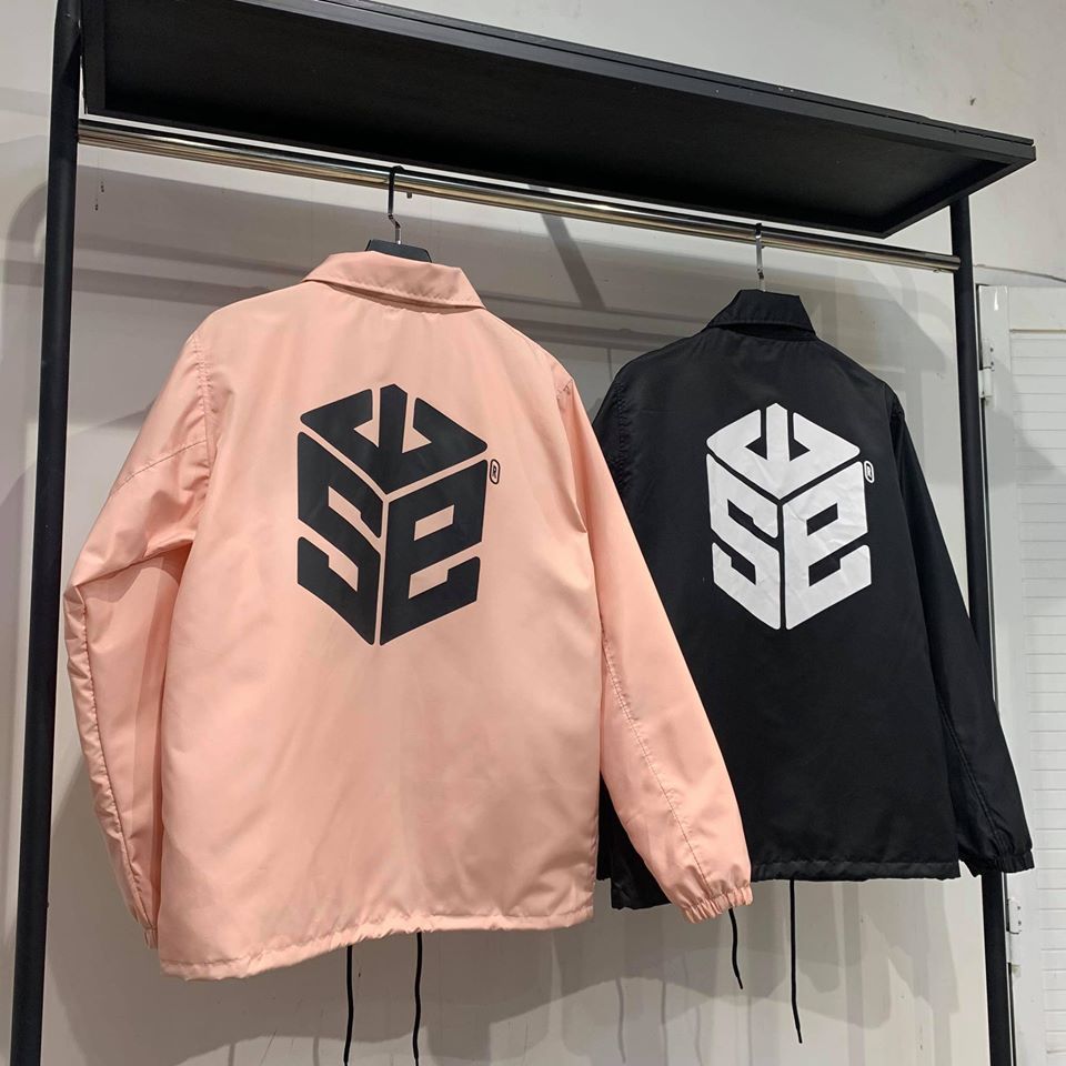[YoloBoutique] ÁO KHOÁC DÙ SWE (ĐEN, HỒNG)