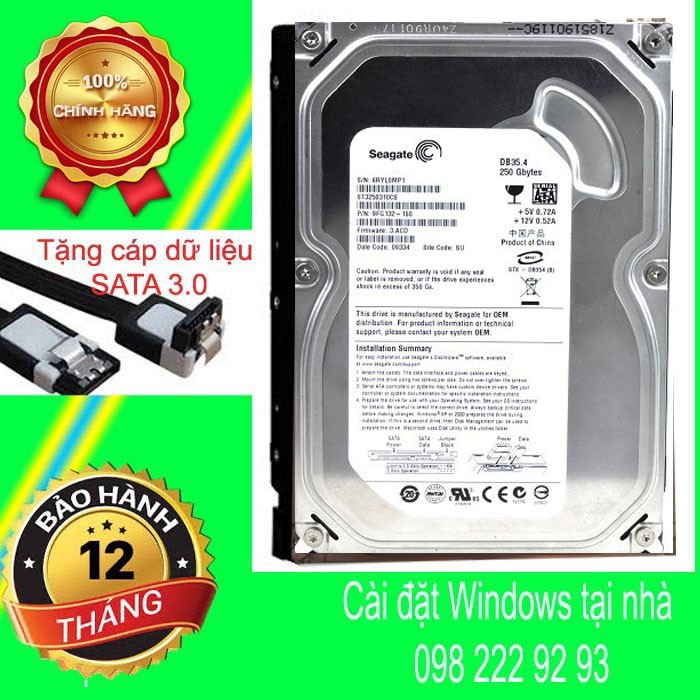 Ổ CỨNG HDD 500GB SEA GATE