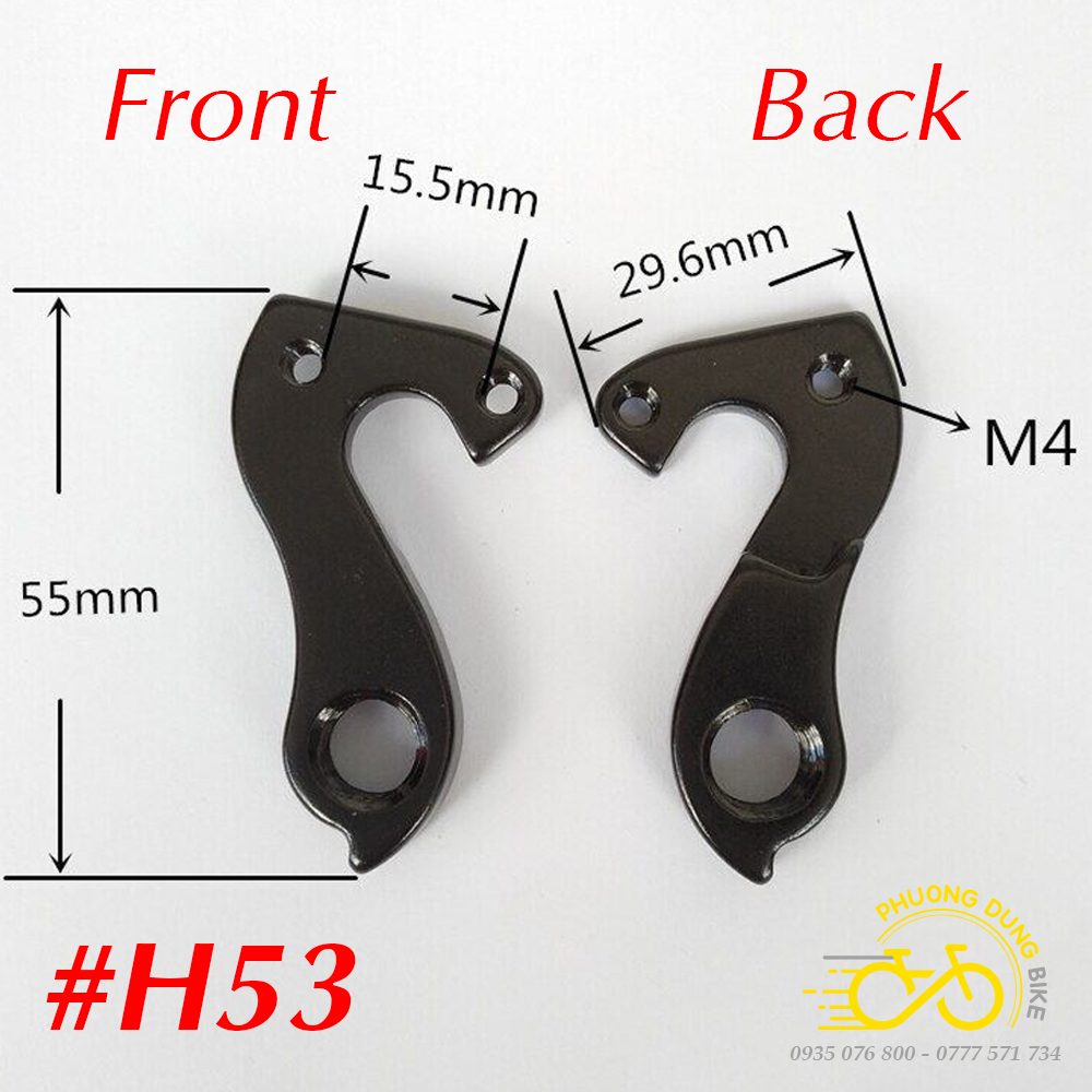 Móc pas gắn củ đề cho khung sườn xe đạp - Đủ Loại (Giant, Trek, Cervelo, Pinarello, Wilier, Fuji, Merida, Marin, Bianchi...)