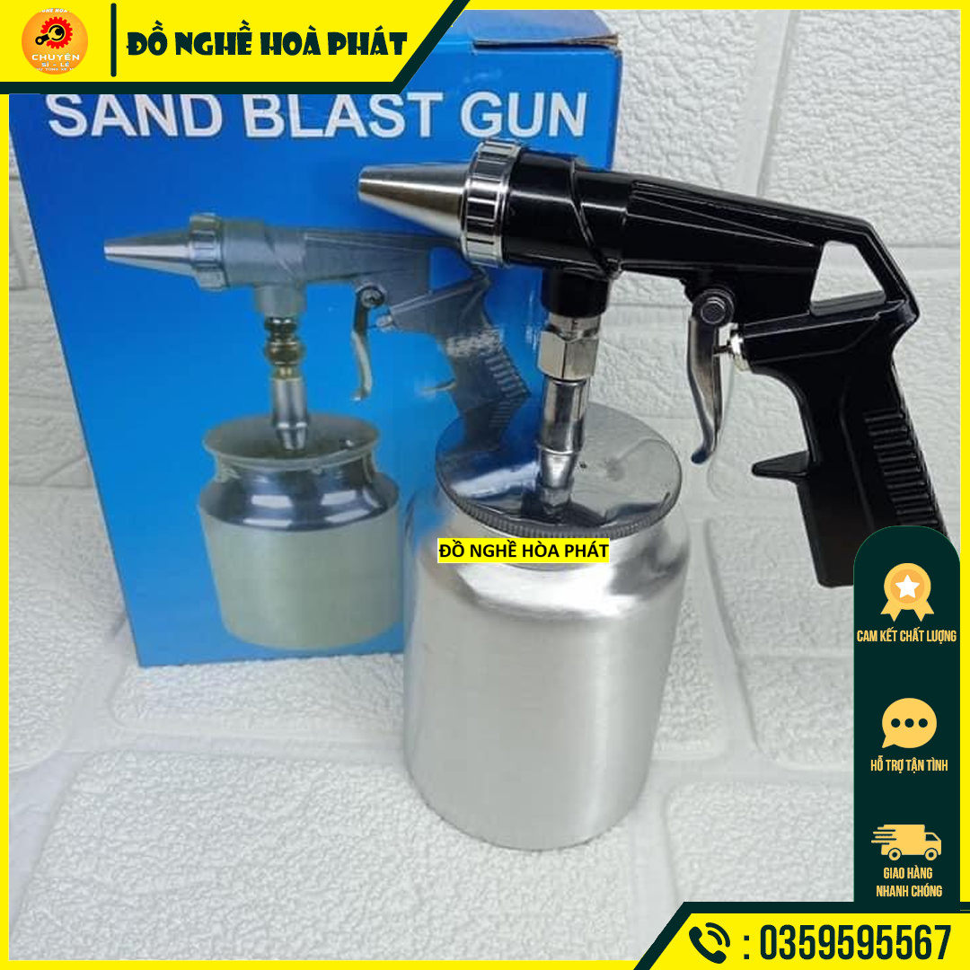 Súng Phun Cát Khí Nén Cao Cấp SPS01
