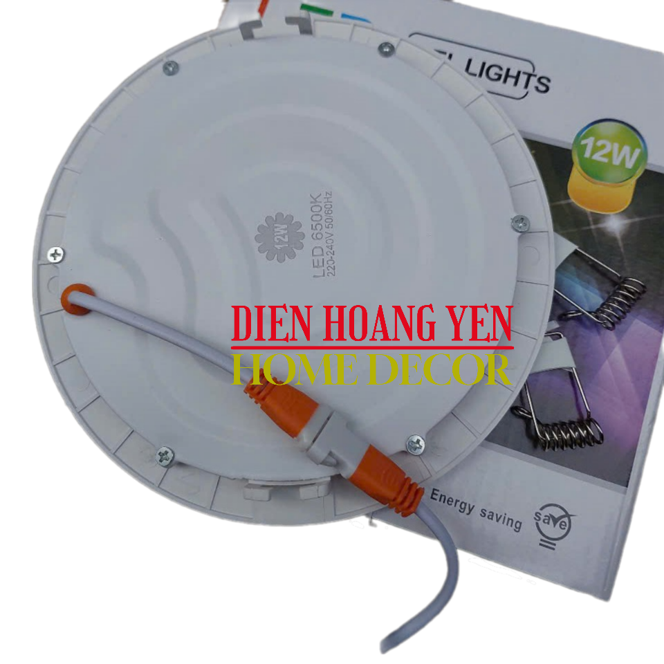 Bộ 10 đèn led âm trần siêu mỏng 12w