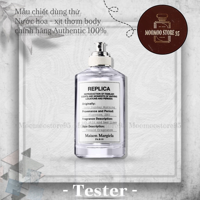 -𝐌𝐨𝐨𝐌𝐨𝐨- Nước hoa dùng thử Replica Lazy Sunday ( Mẫu Thử 5ml/10m/20ml )