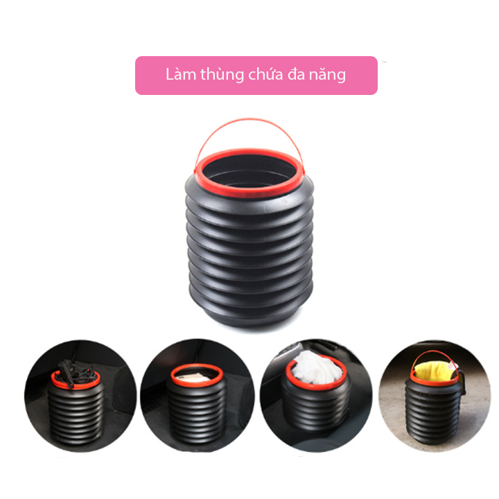 [HCM]Thùng đựng đồ đa năng xếp gọn dung tích 4 lít RS3602