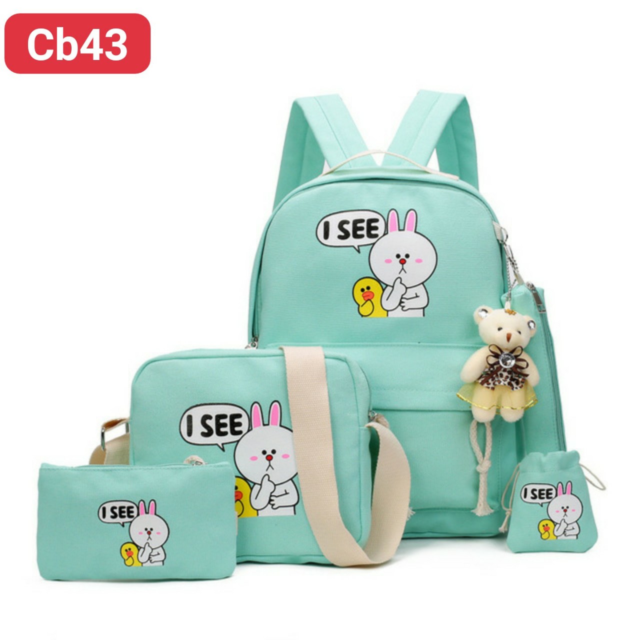 SET BALO 4 MÓN thỏ ise cb43