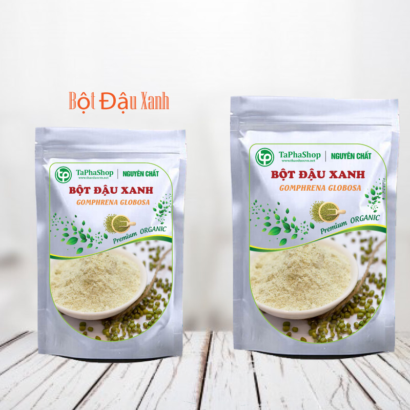 [HOT] Bột đậu xanh nguyên chất 200g - Thảo Dược Tấn Phát