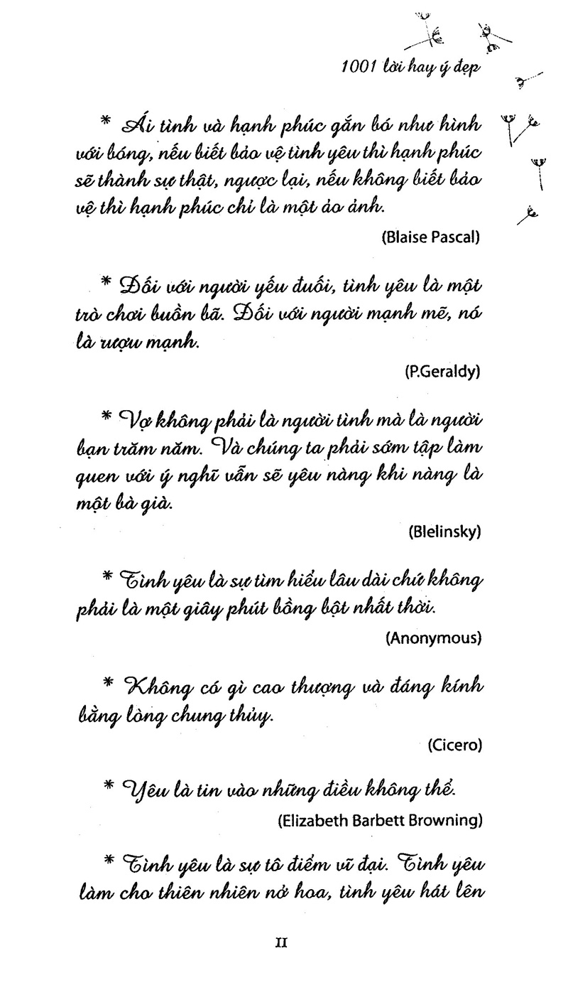 Sách - 1001 Lời Hay - Ý Đẹp