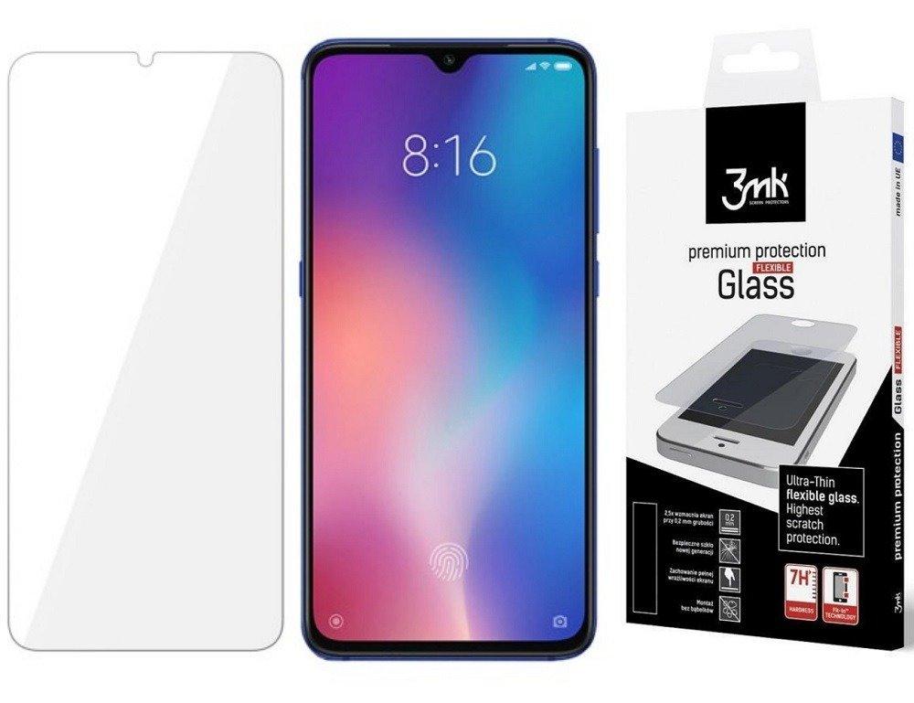 Kính cường lực trong suốt Xiaomi Mi 9 (Kèm miếng lau)