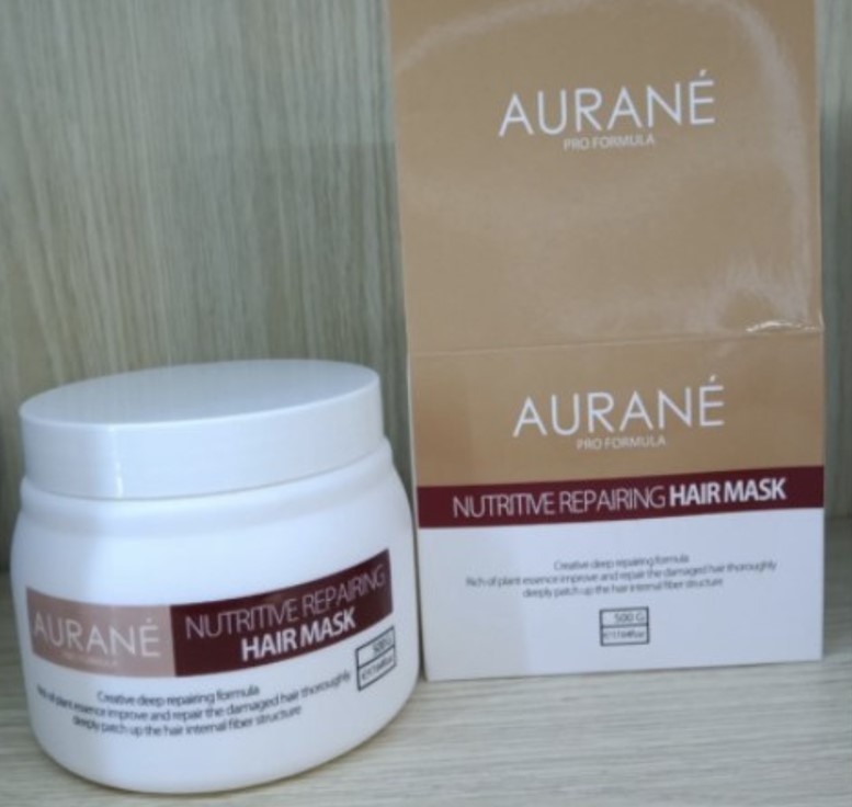Hấp dầu Aurane Nutritive Repairing 500ML siêu mượt tái tạo cấu trúc tóc hư tổn