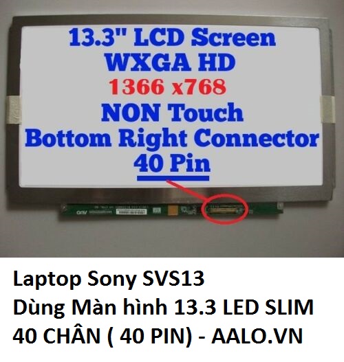 MÀN HÌNH LAPTOP SONY SVS13