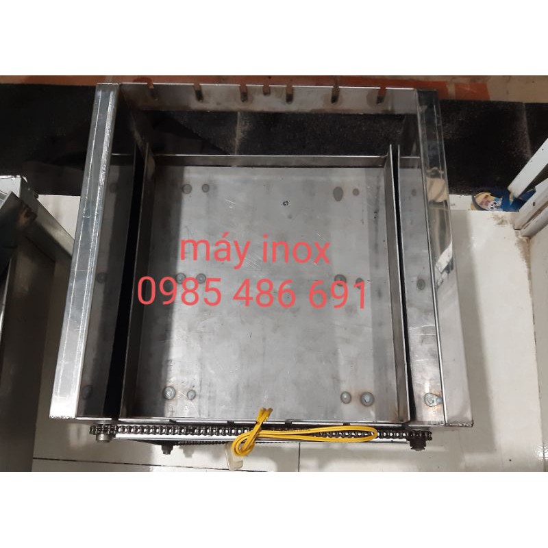 Máy nướng thịt, chả quay tự động 6 xiên