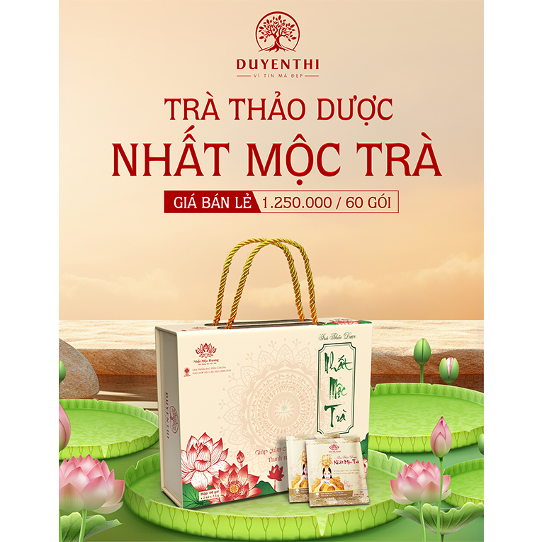 Nhất Mộc Trà - Trà Thảo Dược Nhất Mộc Hương Bách Y Sâm (Hộp 10 gói x 5g)