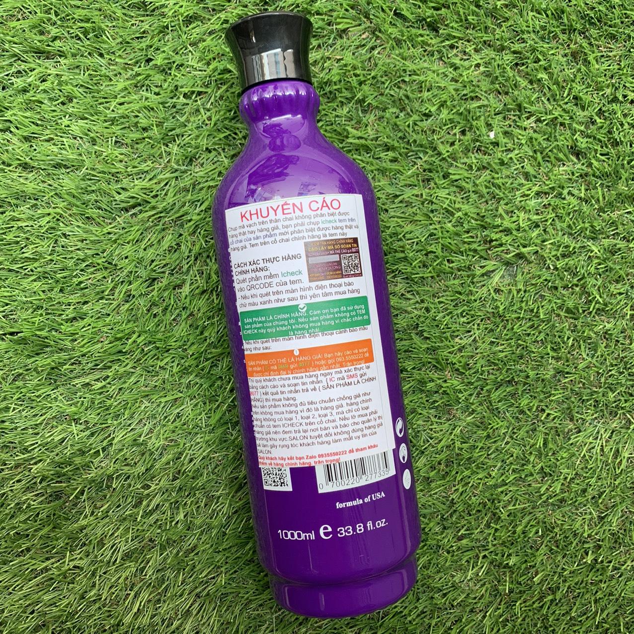 [HCM]Keratin Complex Nano Smoothing Treatment phục hồi làm thẳng tóc 1000ml