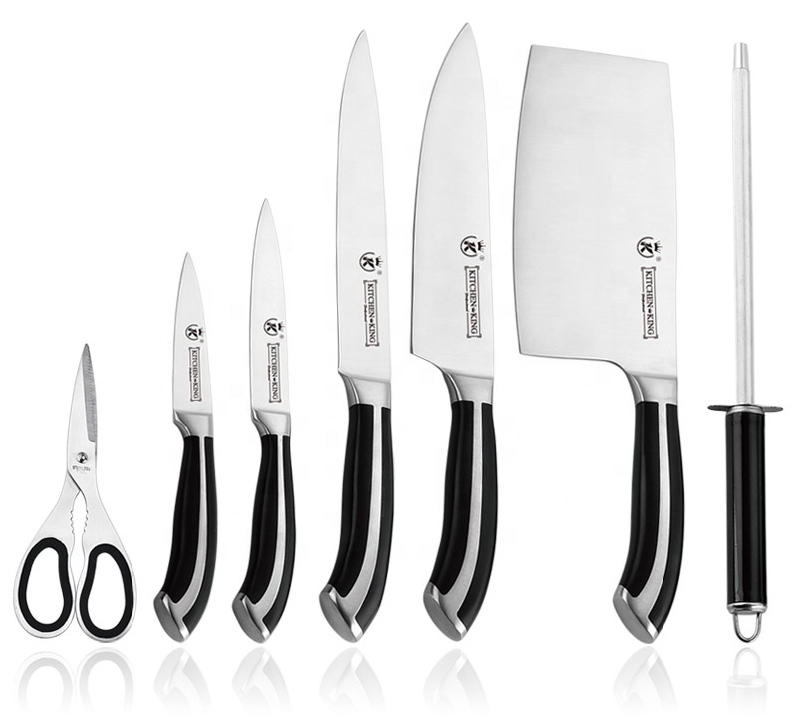 BỘ DAO CAO CẤP 8 MÓN KITCHEN-KING 21KK-001 -ĐỨC