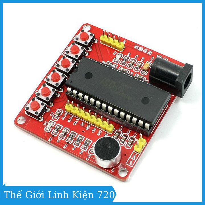 Module ISD1760 Thu Âm Thanh - Phát Âm Thanh 75s