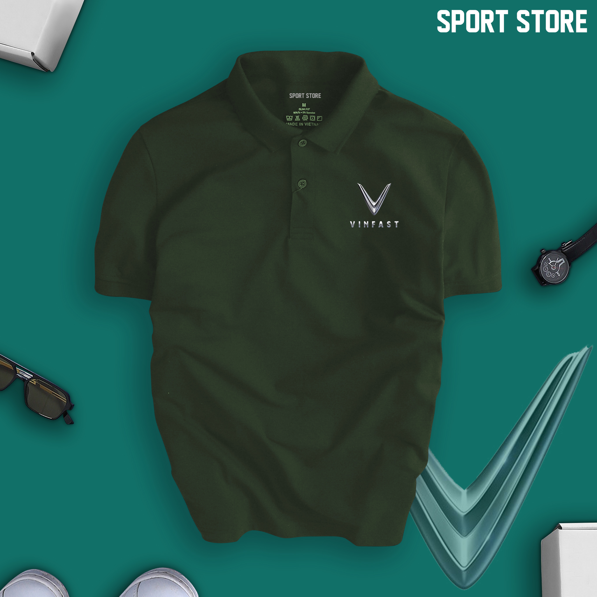 Áo Thun Polo Vinfast cao cấp - POLOMAN