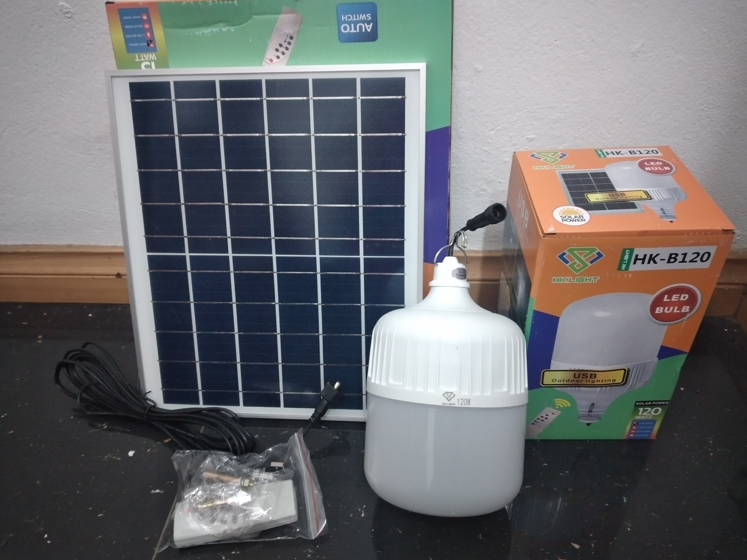 Đèn led búp 200w năng lượng mặt trời