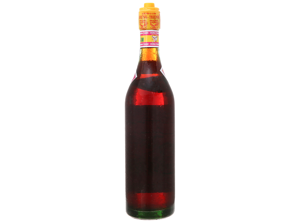 Nước mắm cá cơm siêu hạng Hưng Thịnh 35 độ đạm chai 620ml