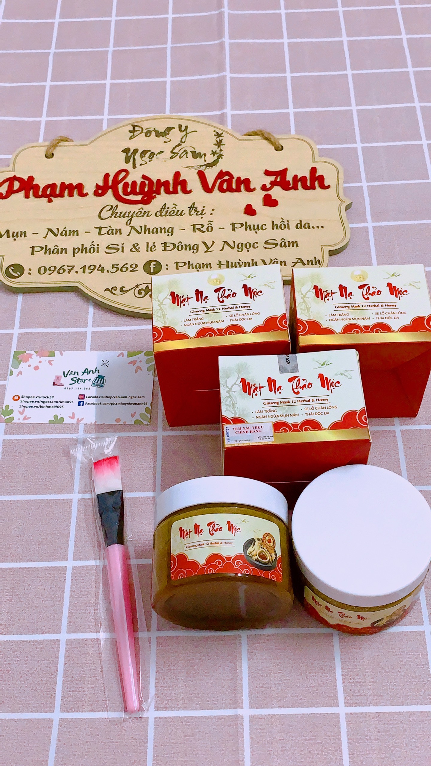 COMBO GỒM LỌ TINH CHẤT NGỌC SÂM 150ML & MẶT NẠ PHA SẴN DẠNG THẠCH