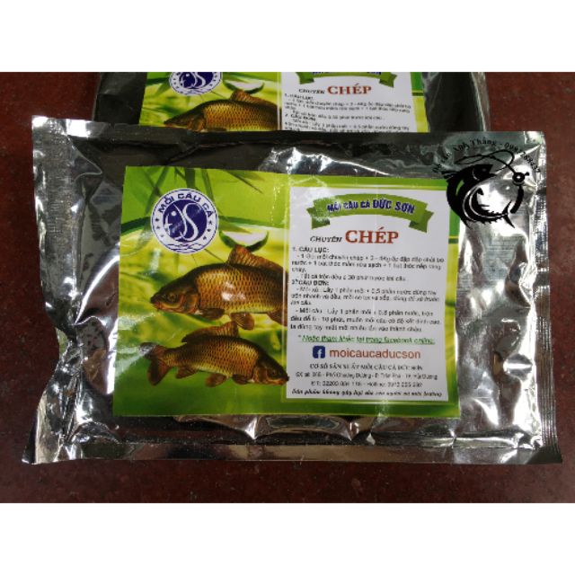 Mồi câu cá chép Đức Sơn hiệu quả