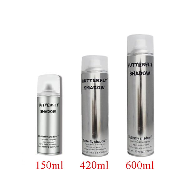 Gôm Bạc Keo Xịt Tóc Butterfly Shadow  150ml - 320ml - 600ml