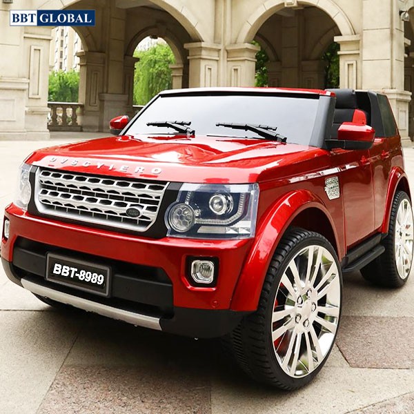 [FREESHIP HN, HCM + BH 2 năm] Ô tô điện trẻ em kiểu dáng Land Rover siêu Hot BBT-8989, tải trọng lên tới 80kg - Tặng kèm quạt tích điện