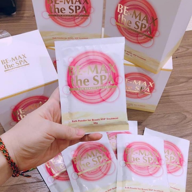 Bột tắm trắng da Be-Max The Spa Bath Powder Nhật Bản