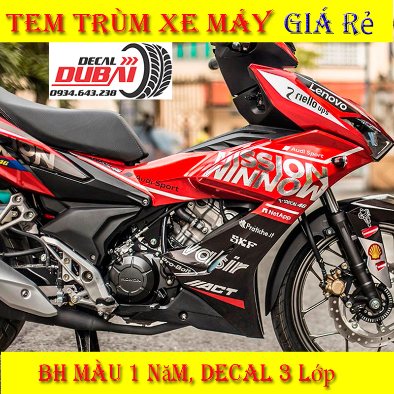 Tem Trùm Winner X Đỏ Mission Phong Cách