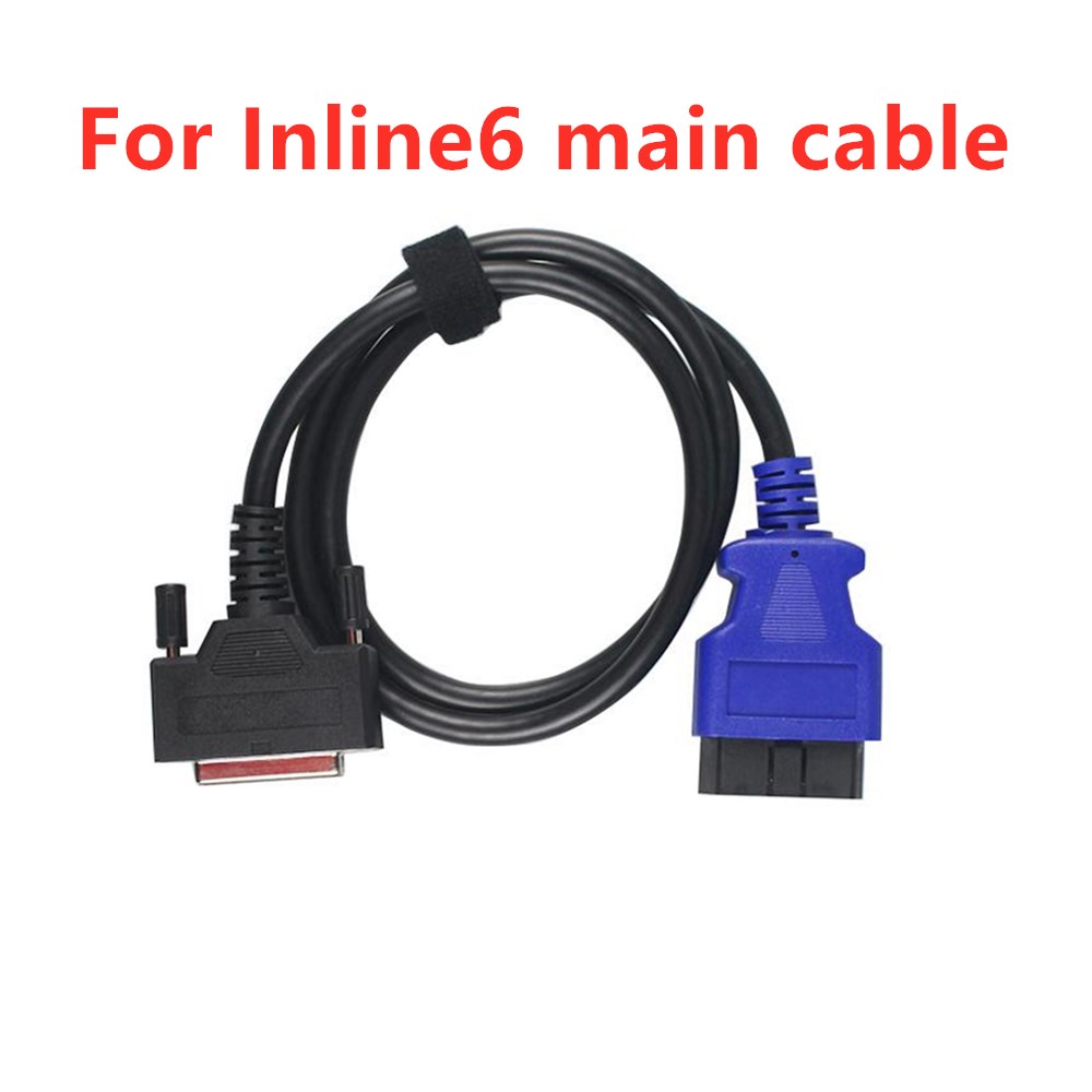 Cáp chuyển đổi xe tải 16 chân OBDII OBD2 cho bộ chuyển đổi liên kết dữ liệu inline6 inline5 Cáp chính