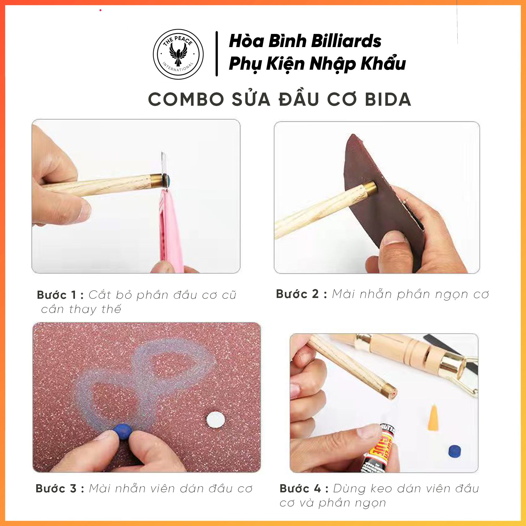 Combo Sửa Đầu Cơ Bida
