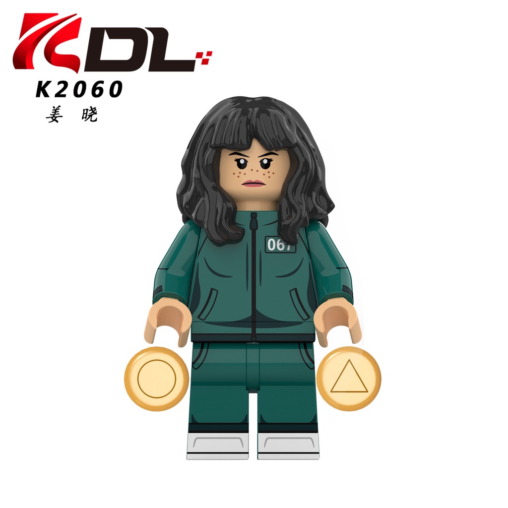 Đồ chơi lắp ráp minifigures nhân vật trong trò chơi con mực squid game kdl808 - đồ chơi lắp ráp