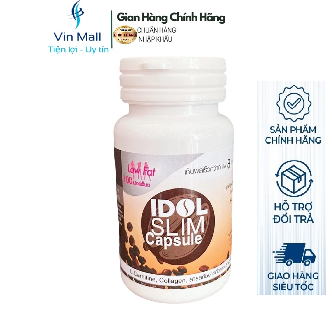 Giảm Cân Dạng Viên Idol Slim Capsule Thái Lan Nhập Khẩu Chính Ngạch - Mẫu mới