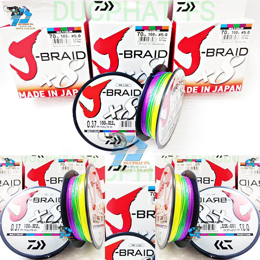 Dù Lure Câu Cá DaiWa 7 màu