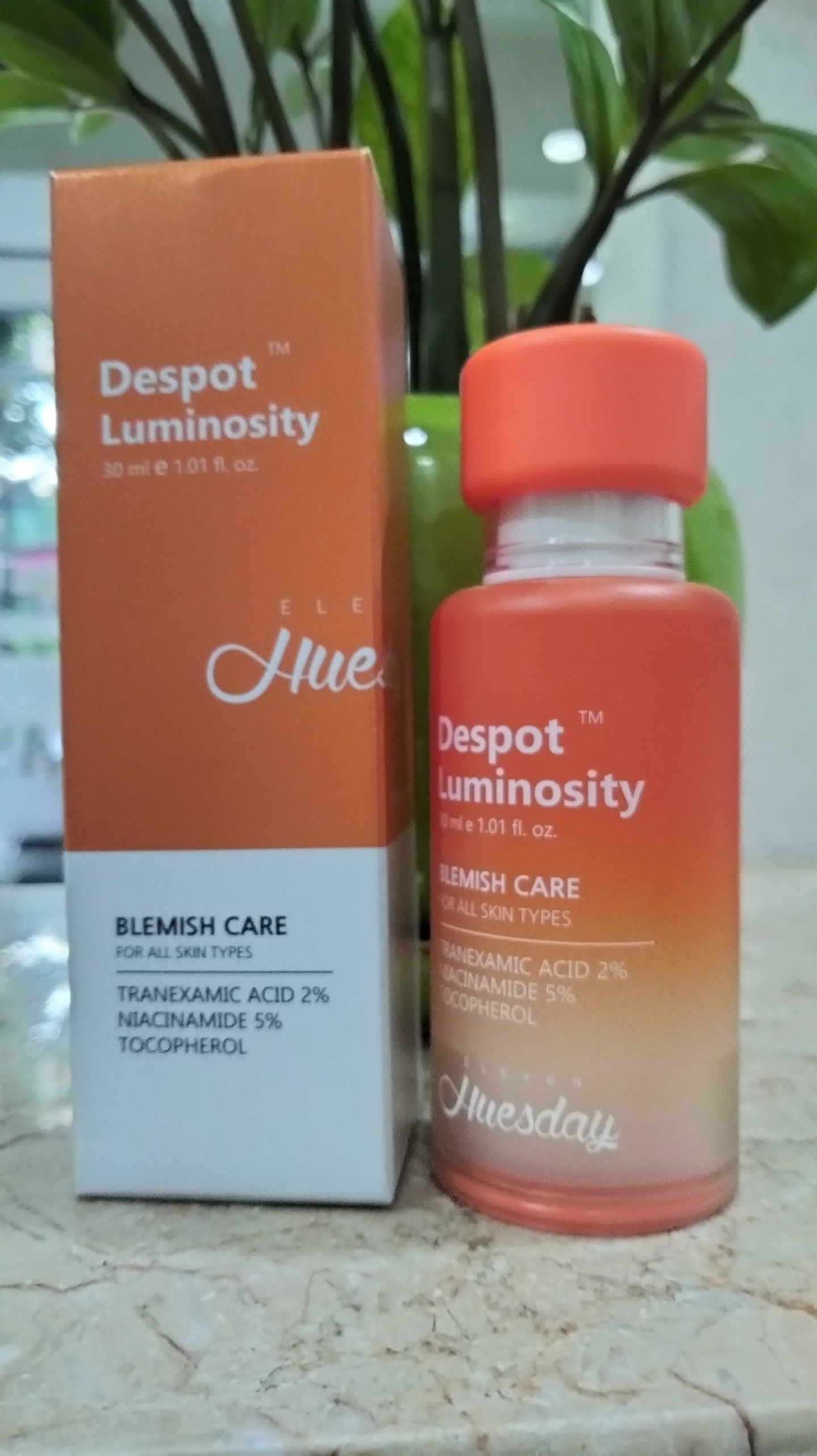 Serum eleven huesday de - spot luminosity ultra deep finest serum dưỡng da, trắng sáng, mờ thâm, nám - 30ml