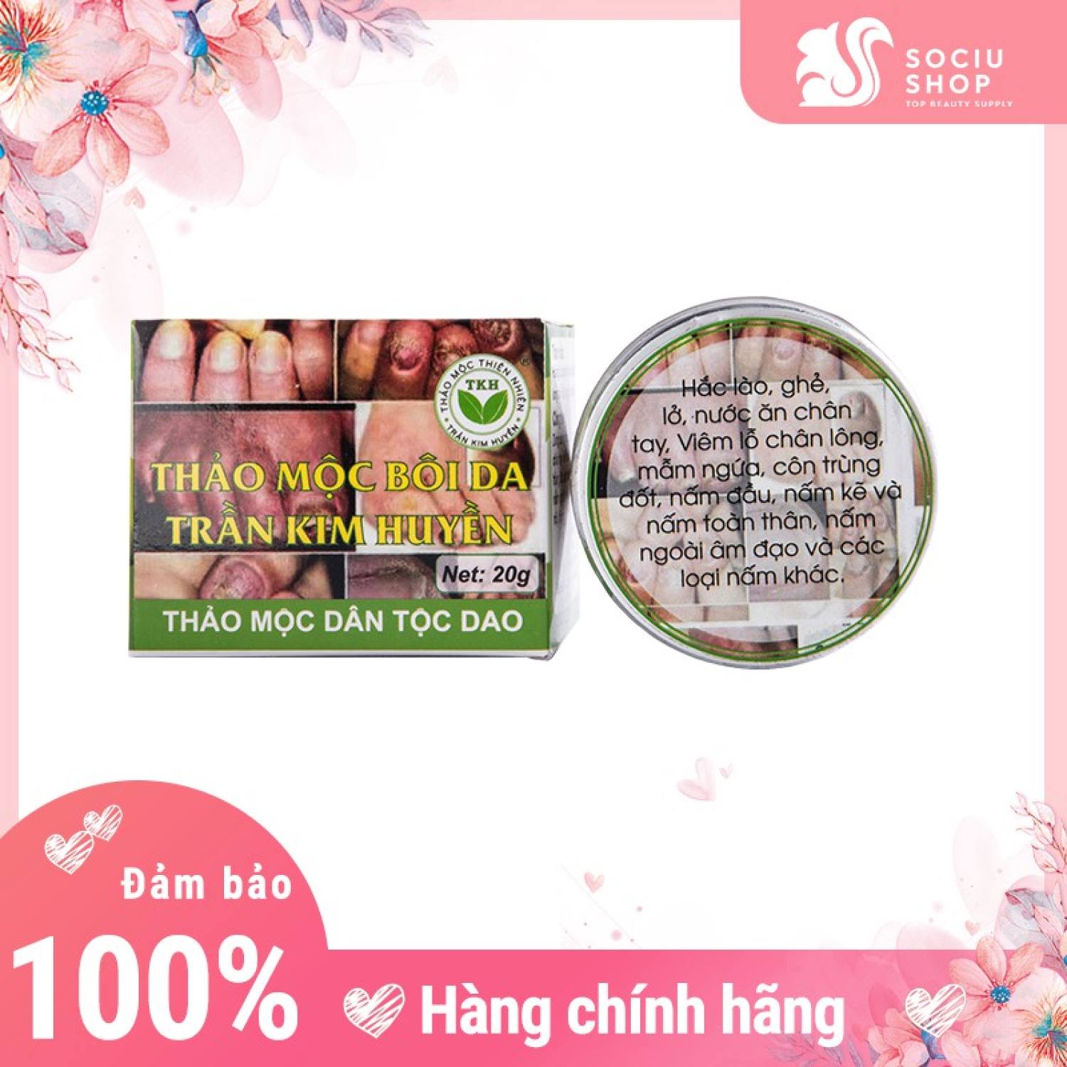 Thảo mộc bôi da Trần Kim Huyền